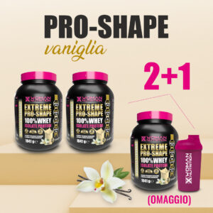 PRO-SHAPE Vaniglia Pack 2+1<br><strong>Scadenza 31/03/2024</strong>